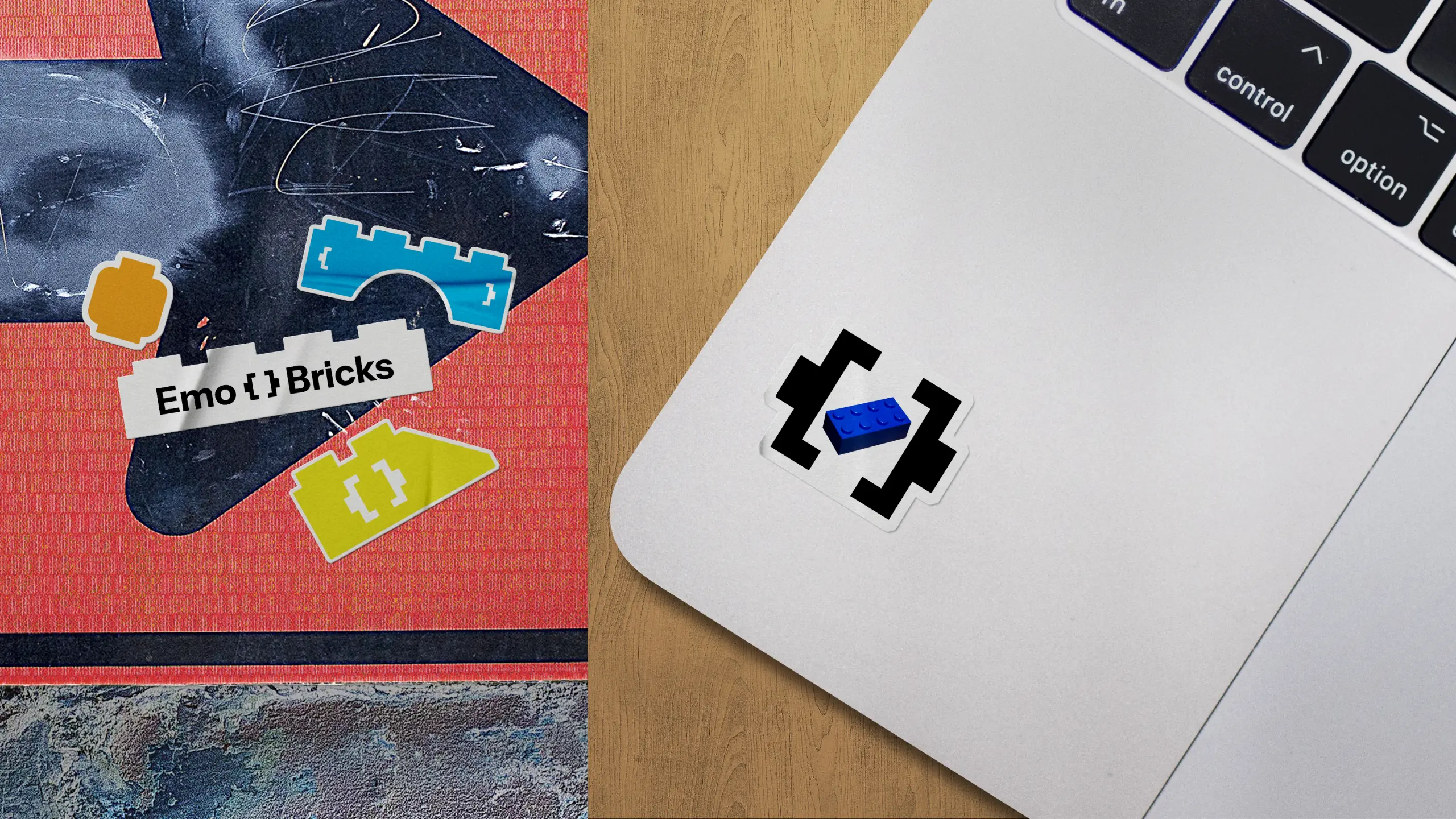 Stickers y pegatinas de la marca de Emo [ ] Bricks